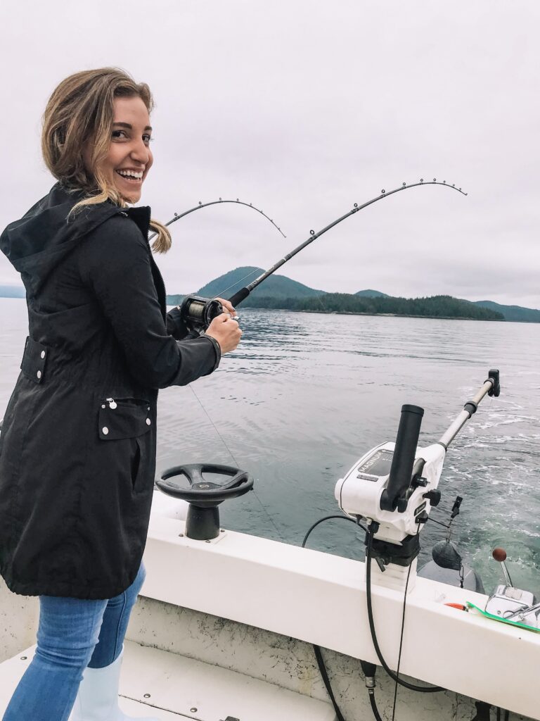 SALMON-FISHING IN ALASKA