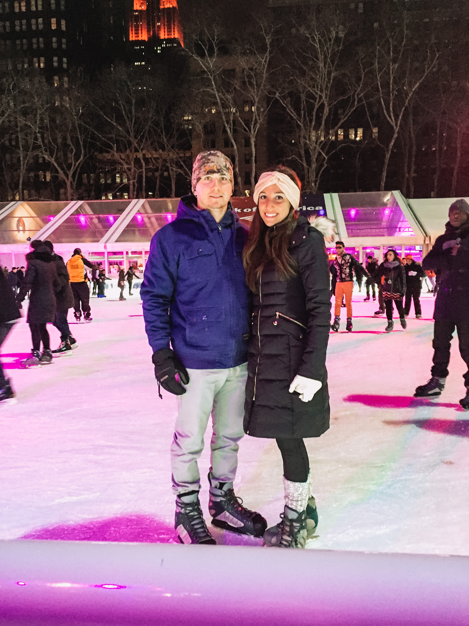 ICE SKATING IN BRYANT PARK | How to Celebrate 30th Birthday in NYC