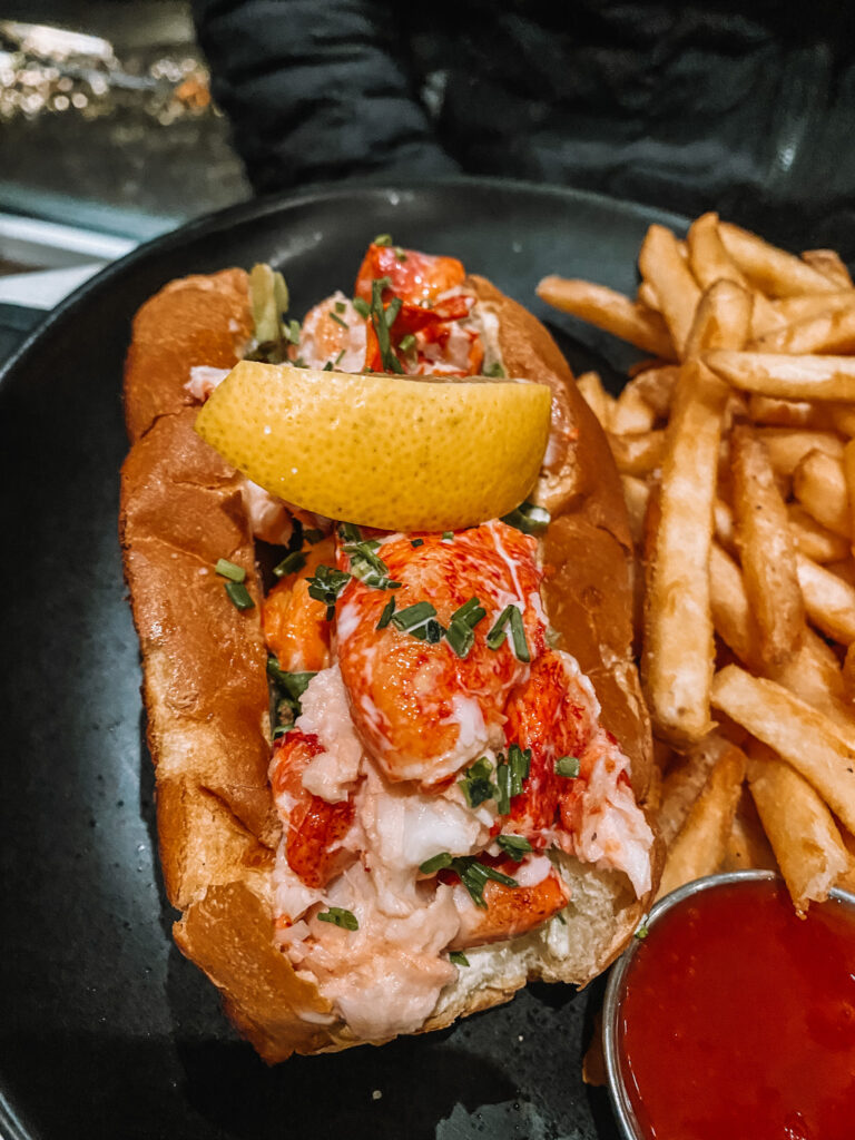 BlueFin Restaurant lobster rolls