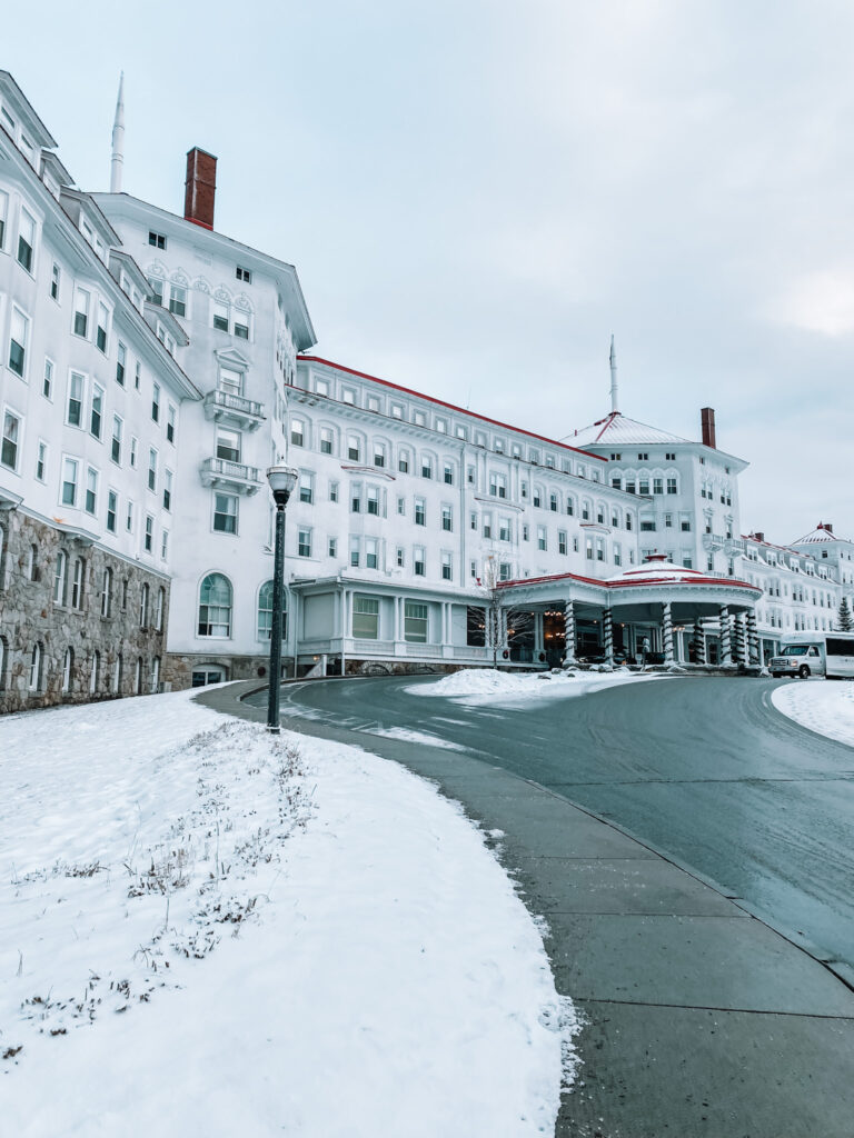 Omni Mount Washington Hotel in winter