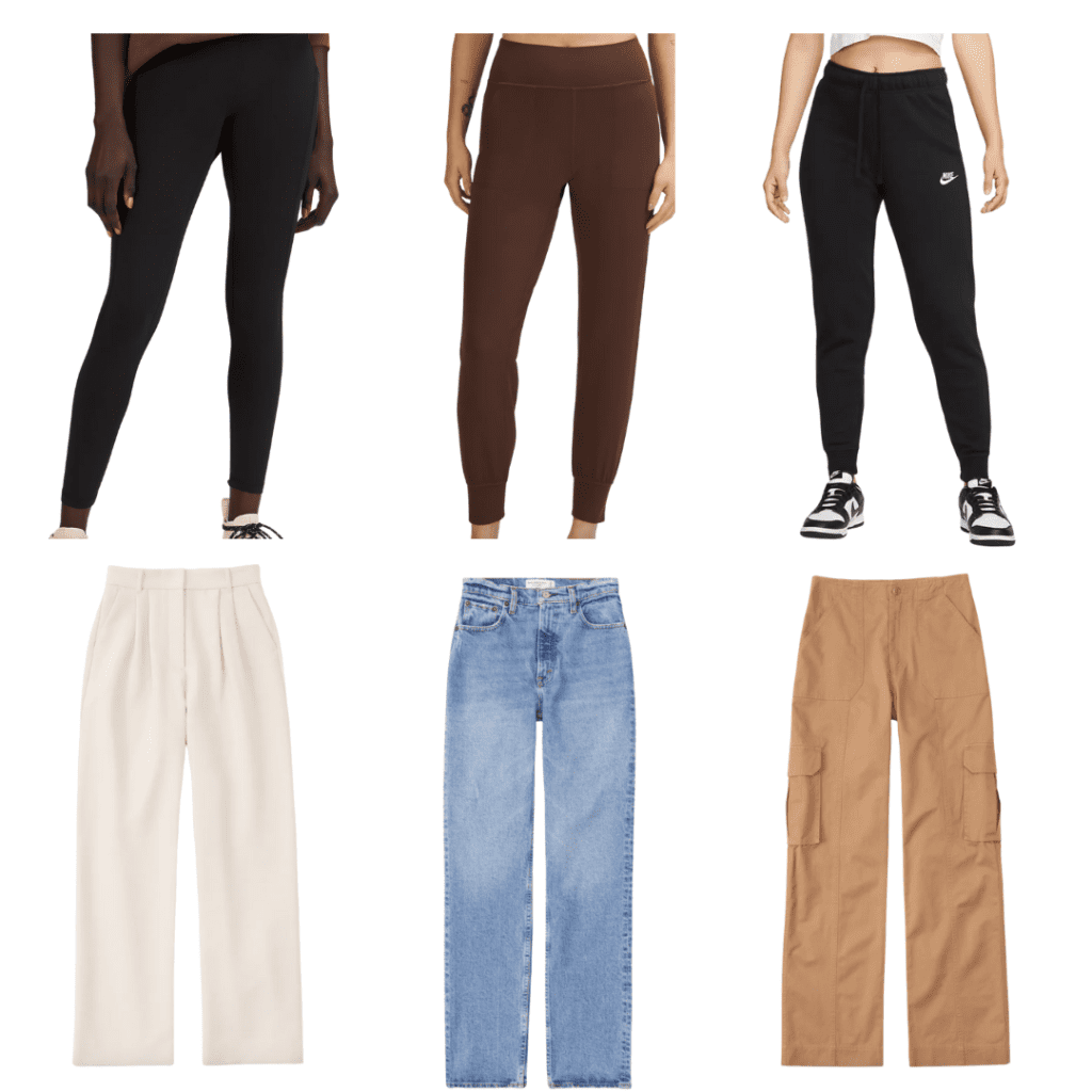 Comfortable pants - What To Wear For Airplane Travel