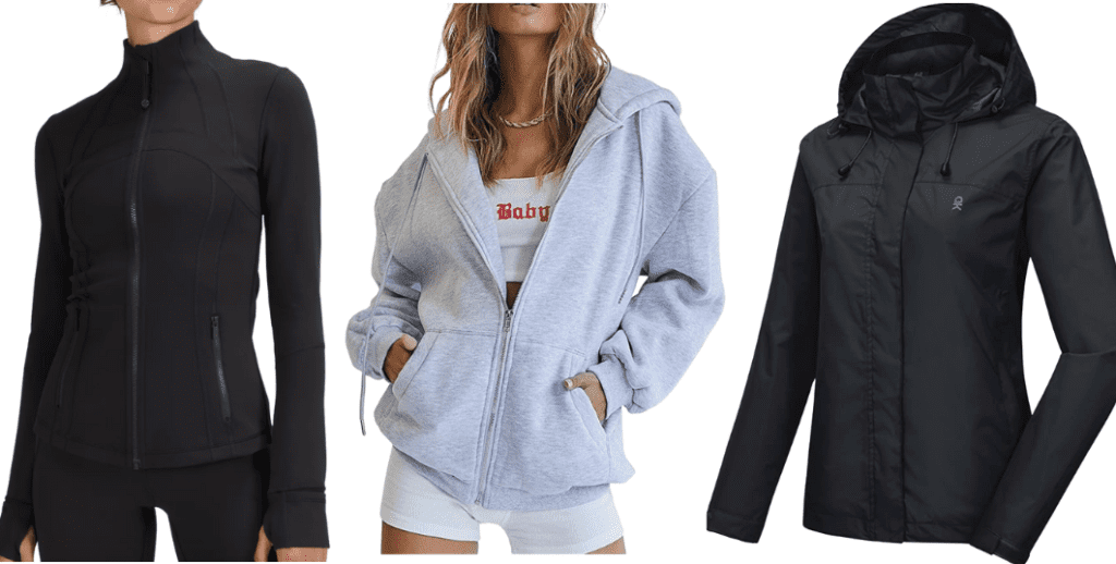 Jackets for travel